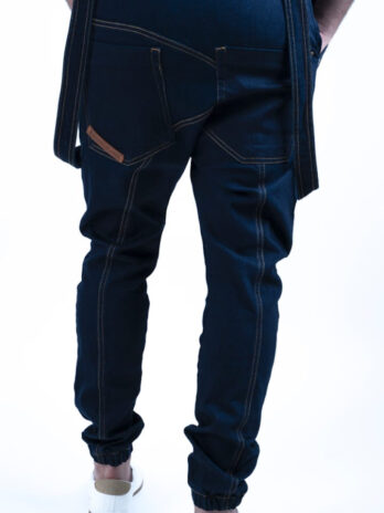 Sarouel en jeans Bleu brut
