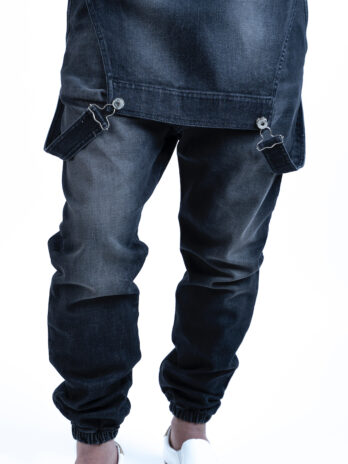 Sarouel en jeans Noir